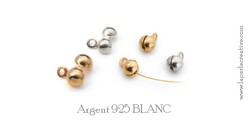 x2 Embouts chaine boule 5mm